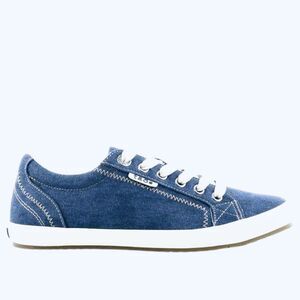 TAOS STAR sneakers‎ Women Size 6.5 Blue Wash Canvas Shoes